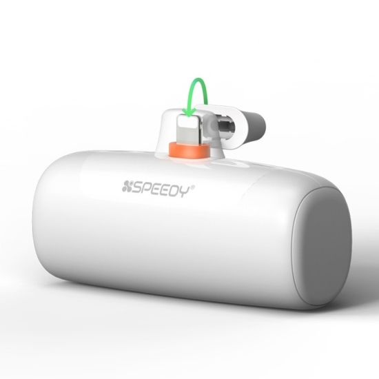 스피디 8핀 20W 고속 보조배터리 5000mAh 도킹형