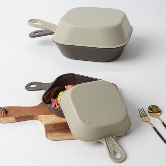 [유펍] 100%국내생산 손잡이 접시 8p(색상골고루발송)