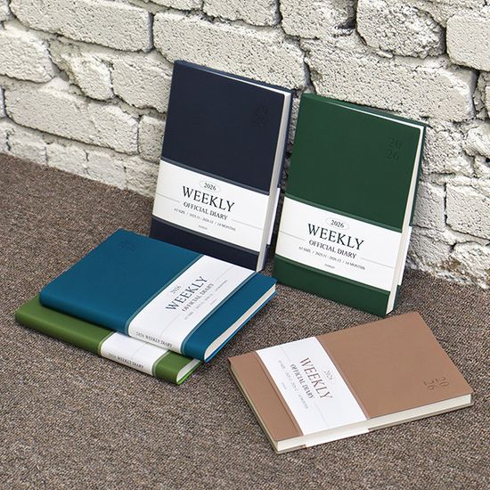 2026 오피셜 A5 위클리 다이어리