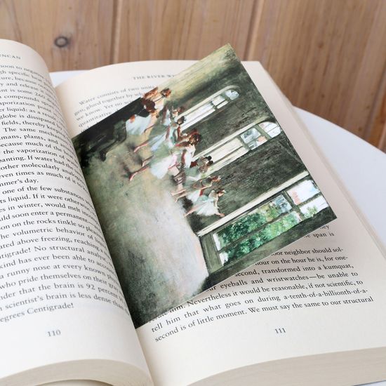 북키스 명화카드 에드가 드가 그림 감성 엽서