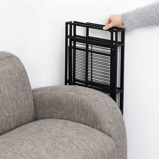 노바리빙 다용도 폴딩 선반 철제 수납장 접이식 