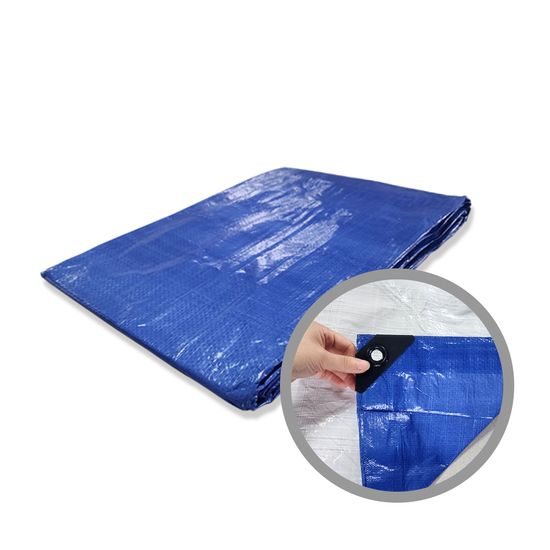 다용도 PE 타포린 방수포 블루 그라운드시트