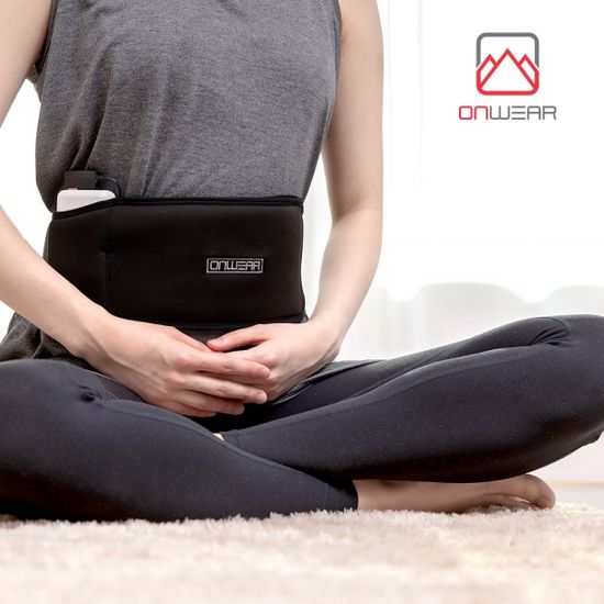 메모렛 온웨어 원적외선 발열복대 허리찜질기 MOW-B1