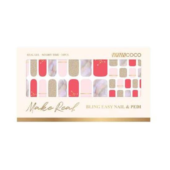 젤네일 스티커 네일과 페디를 한번에! 스타사인식스