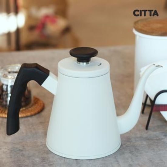 홈카페 핸드드립 시타 퍼그 드립포트 750ml 화이트