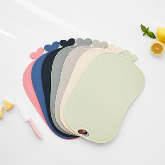 이놀 칼집에 강한 항균 이유식 TPU 안심 도마 1P