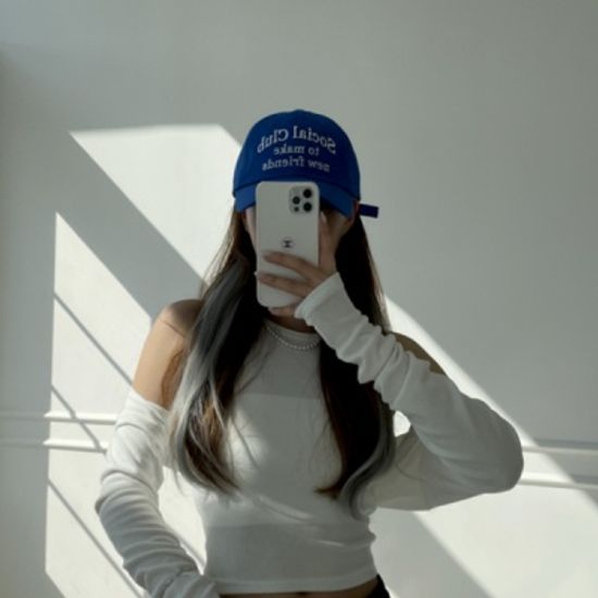 레터링 트렌디 컬러 볼캡 6color
