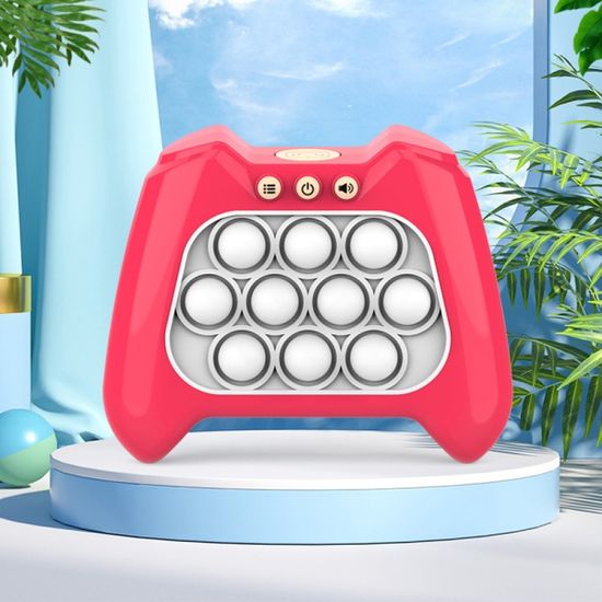 푸쉬팝 버블 뮤직 게임기 퍼즐 팝잇 말랑이 꾹꾹이