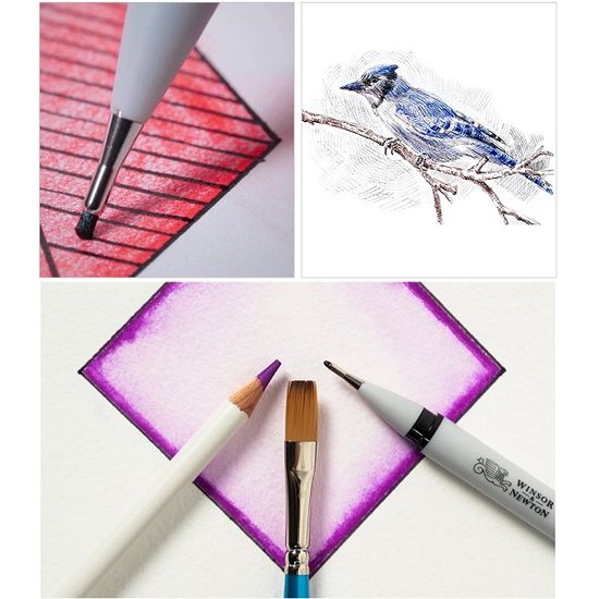 [윈저앤뉴튼] 번지지 않는 파인라이너 블랙 5종 세트