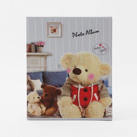 곰인형 포켓식 포토앨범(4x6) (20매) 사진첩(WD49E23)