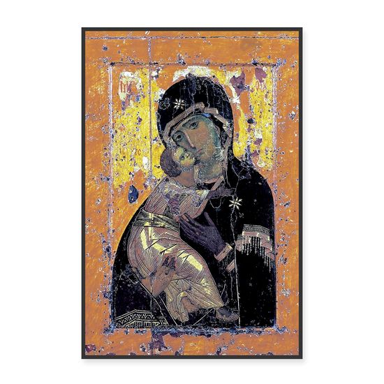 블라디미르의 성모 (부분) The Virgin of Vladimir