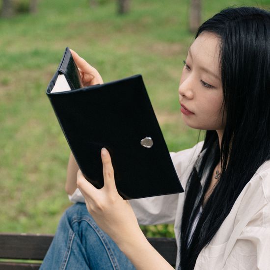 누보글로시 북커버 방수 가죽 국판 다이어리커버 
