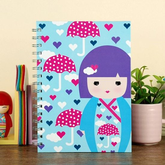 [키미주니어] A5 Notebook - Jade (KJS0185) 제이드 A5 스프링노트