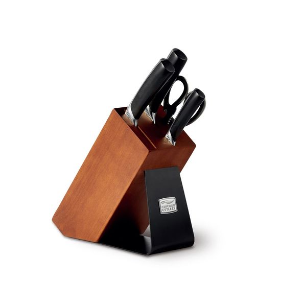 시카고 커틀러리 나이프 블럭세트 5P 주방용품 칼세트