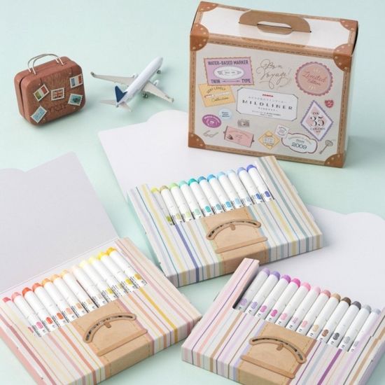 [파우치증정] 제브라 마일드라이너 여행 테마 35본