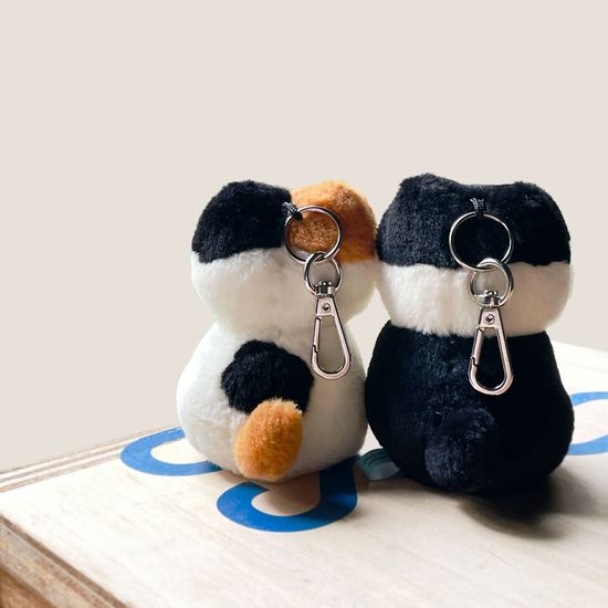 [버숨] 네코 내꼬 고양이 인형 키링 버전2_쿠로