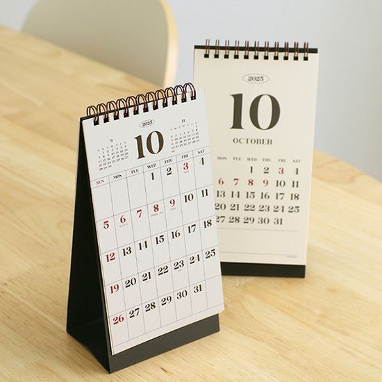 2025 리마인드 먼슬리 캘린더 (데스크용) 