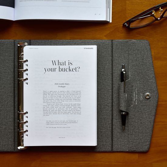 [날짜형] 2026 젠틀다이어리 (올인원 라이프스타일) 