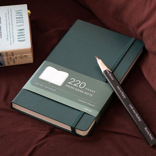 프리즘 220 라인 밴드 노트 (A5 유선 양장)