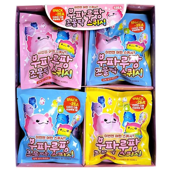 우파루팡 쪼물딱 스퀴시(12개)(WE2ED45)