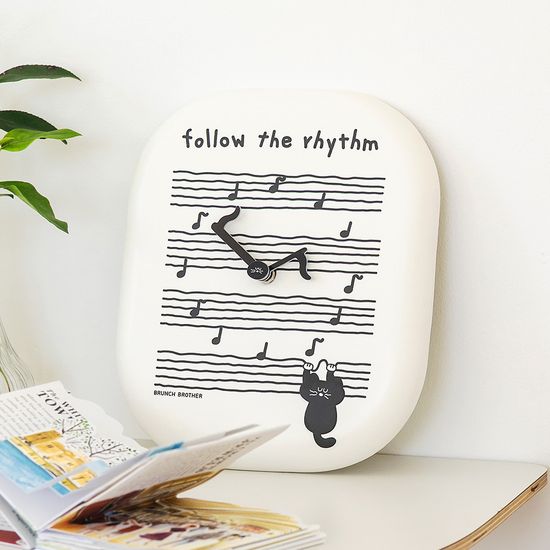 Brunch Brother 도자기 벽시계