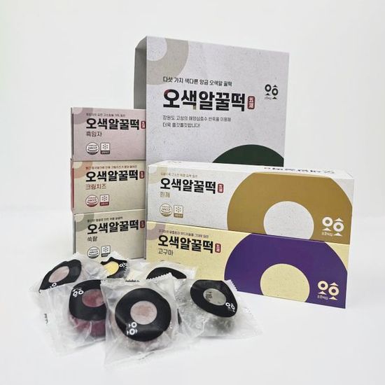 [오호떡집] 오색알꿀떡 5종 선물세트