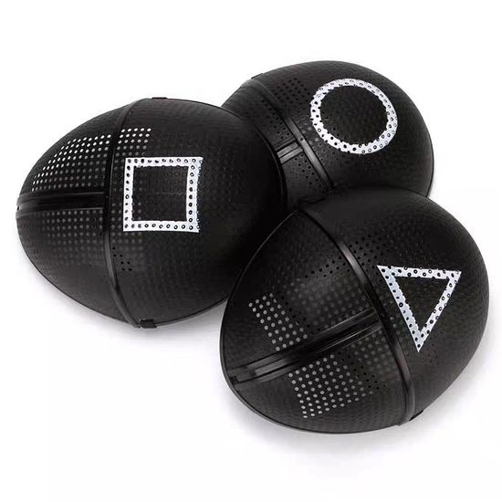 오겜 패러디 소품 가면 진행자 코스튬 할로윈 장식품