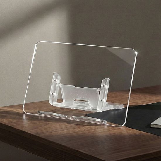 13단 각도조절 투명 아크릴 멀티북스탠드 선물 독서대