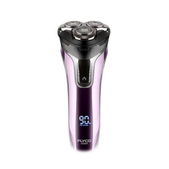 플라이코 3중 전기면도기FS376KR 방수지원 퍼플