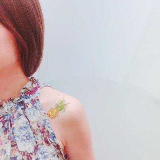 페이퍼셀프 타투스티커 - 20. Pineapples