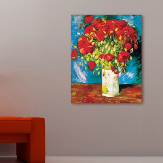고흐 - 양비귀꽃 Vase with Red Poppies