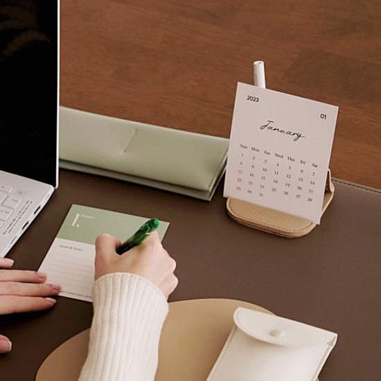 2023 누보 캘린더 탁상달력 미니 엽서 책상 달력