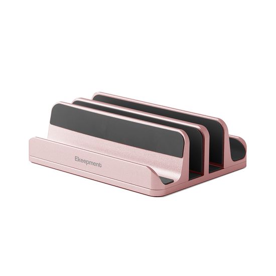 Ekeepment 아이패드 노트북 수직거치대 클램쉘 Slot4