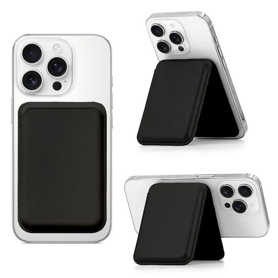 아이폰 맥세이프 카드지갑 3장 수납 가죽 거치대