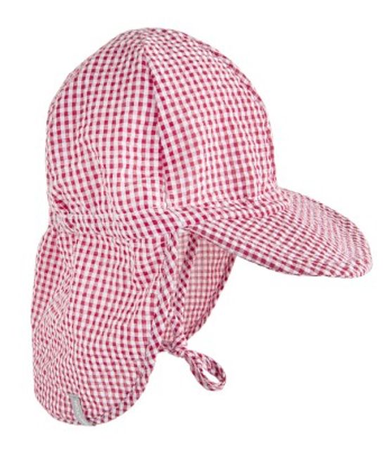 아동썬캡 체크레드