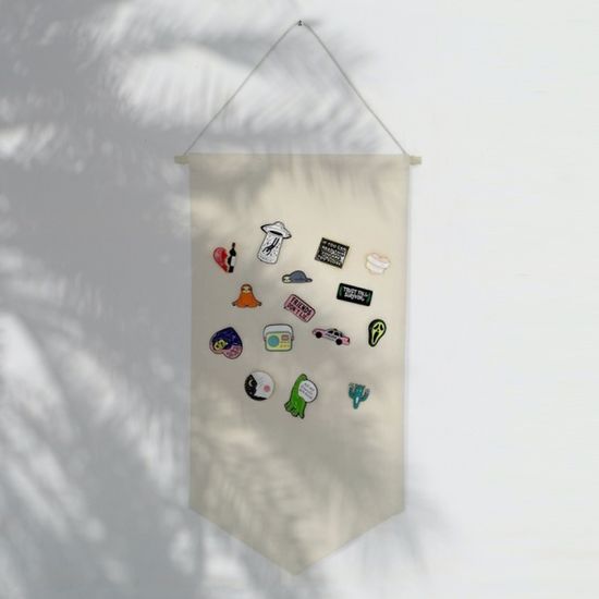 뱃지플래그 핀 뱃지 보관 프레임