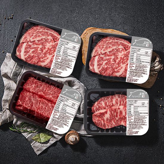 노블레스 1호/등심x2팩(1+),채끝,살치살