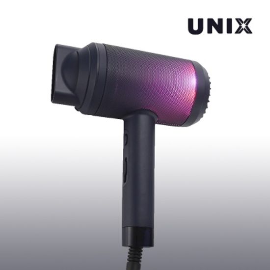 유닉스 오브제 LED 헤어 드라이기 UN-A1918 네이비