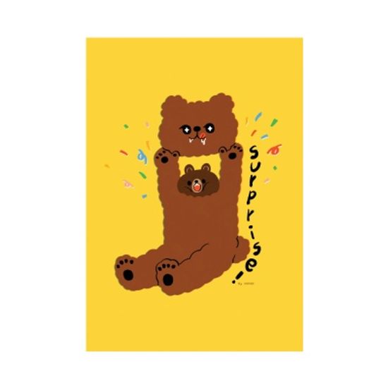서프라이즈 / 일러스트 액자