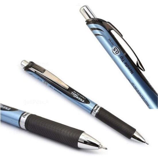 펜텔 0.5mm 생잉크 중성펜 에너겔-니들팁 BLN75 1자루