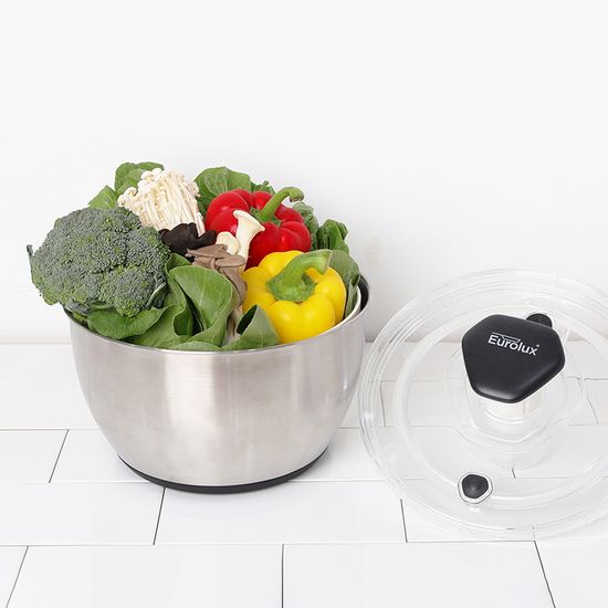 유로룩스 스텐 304 펌프형 야채 탈수기 1p