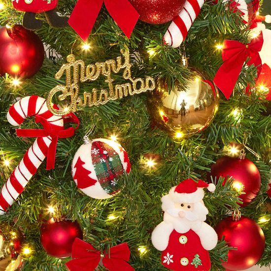 [도토로]120cm 꼬깔 산타 장식세트