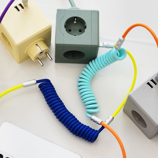 데코아르 멜로우 비비드 멀티탭/어댑터/싱글 케이블