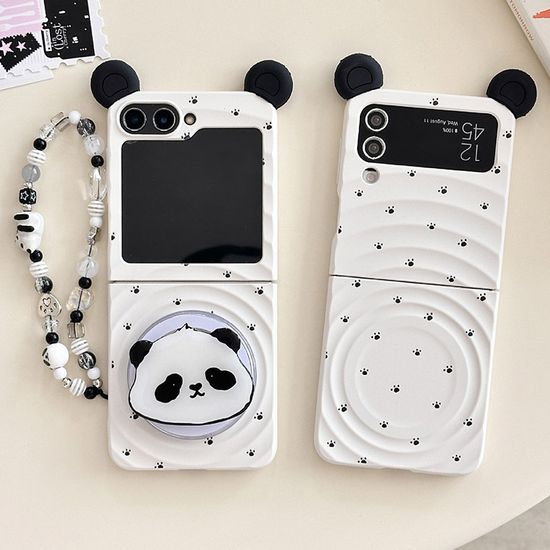 갤럭시 z플립 7 6 5 4 3 맥세이프 판다 핑거톡 케이스