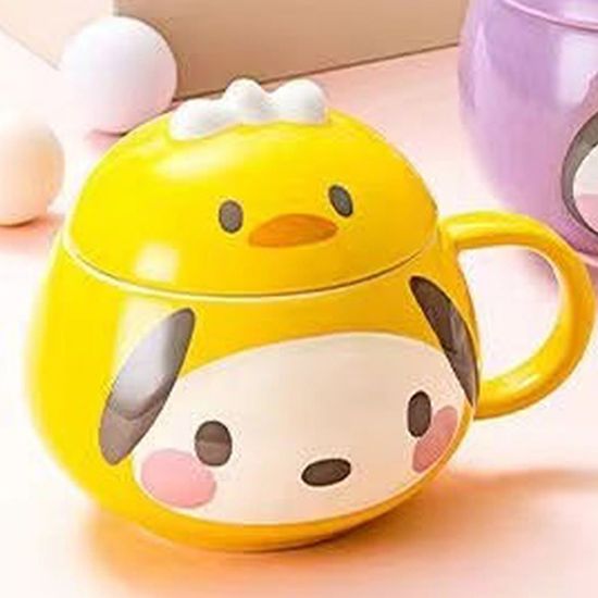 포차코 프렌즈 입체 뚜껑 머그컵(H823639)