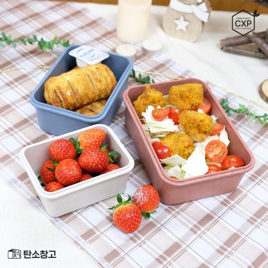 CXP목재 탄소창고 단단한 밀폐용기