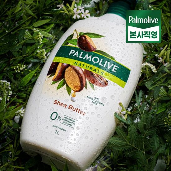 팜올리브 바디워시 (밀크앤허니 시어버터) 1L 4개입