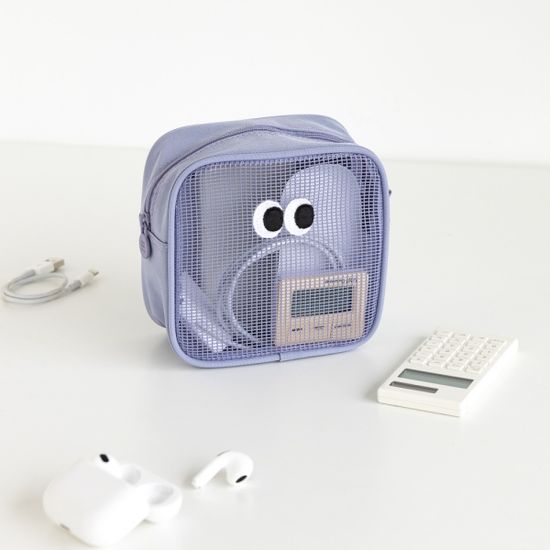 솜솜 메쉬 블록파우치 - 스몰