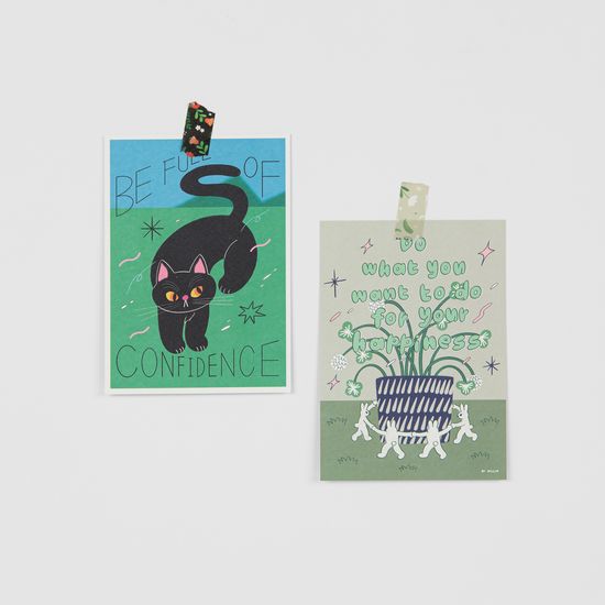ANF 일러스트 엽서 -어도러블 3종
