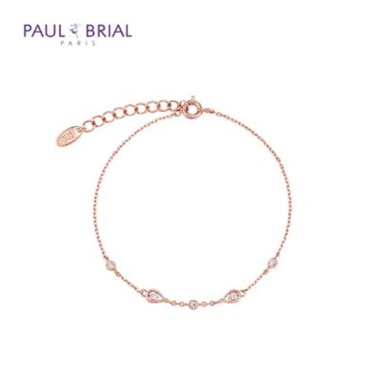 폴브리알 PABB0046 물방울큐빅 팔찌